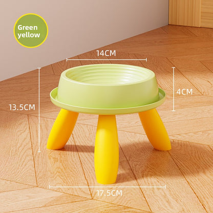 Elevated Pet Bowl for Cats and Dogs High Stand Design Protects Neck Prevents Spill and Slip Durable Anti Vomiting Feeding Bowl for Small Medium Large Pets
