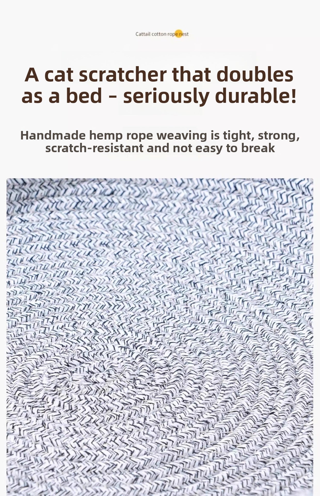 Summer Rattan Cat Villa AllSeason Breathable Comfy ScratchProof Dog House