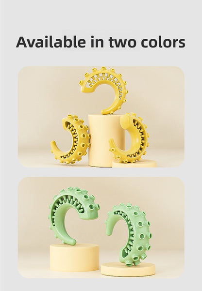 Rubber Spiked Bone Pet Toy New Design for Dog Teeth Grinding Chew Supplies