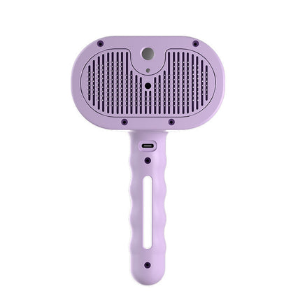 Blue Light Advanced Pet Spray with Non-Flying Hair Needle Grooming Comb