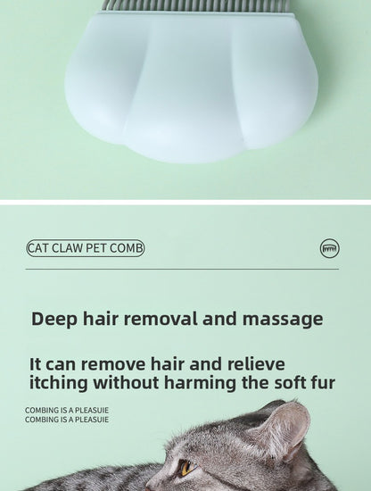 Pet Supplies New Style Shell Comb for Cat Grooming Massage