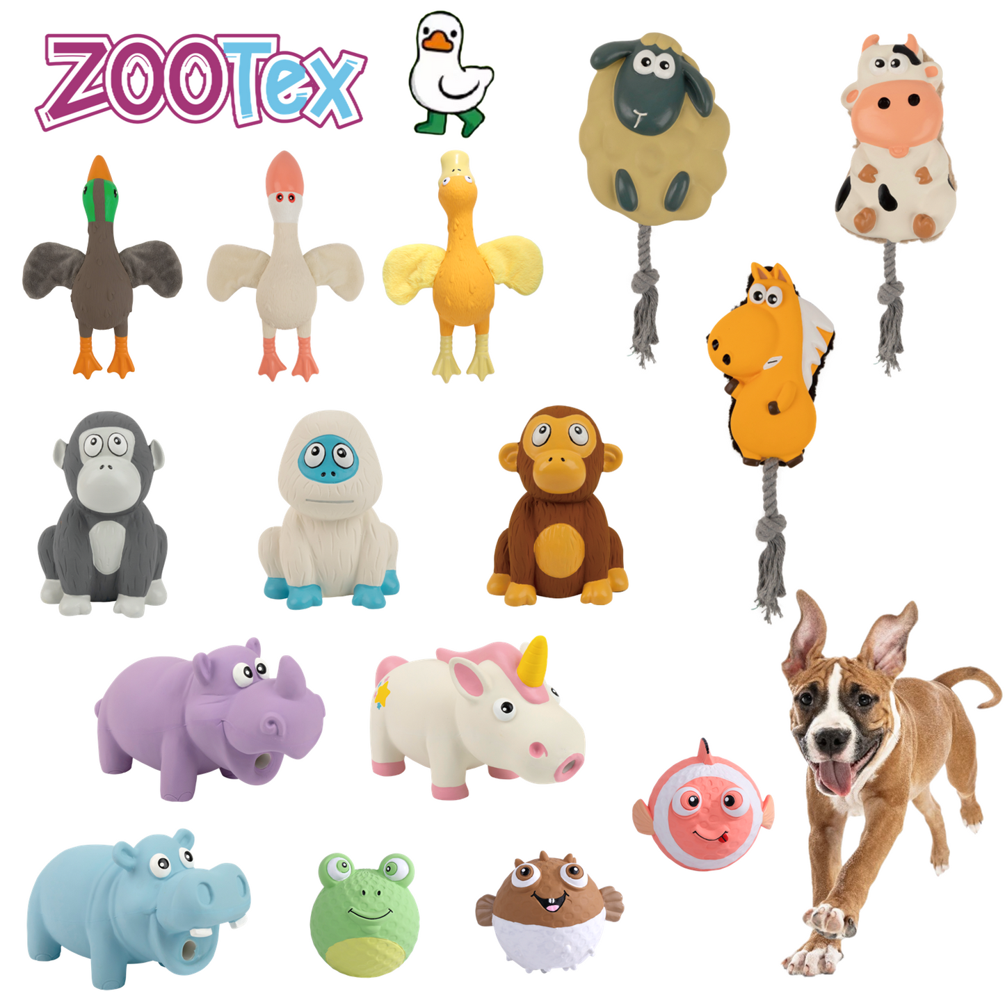 Dog Latex Chew Toy for Self Entertainment and Boredom Busting