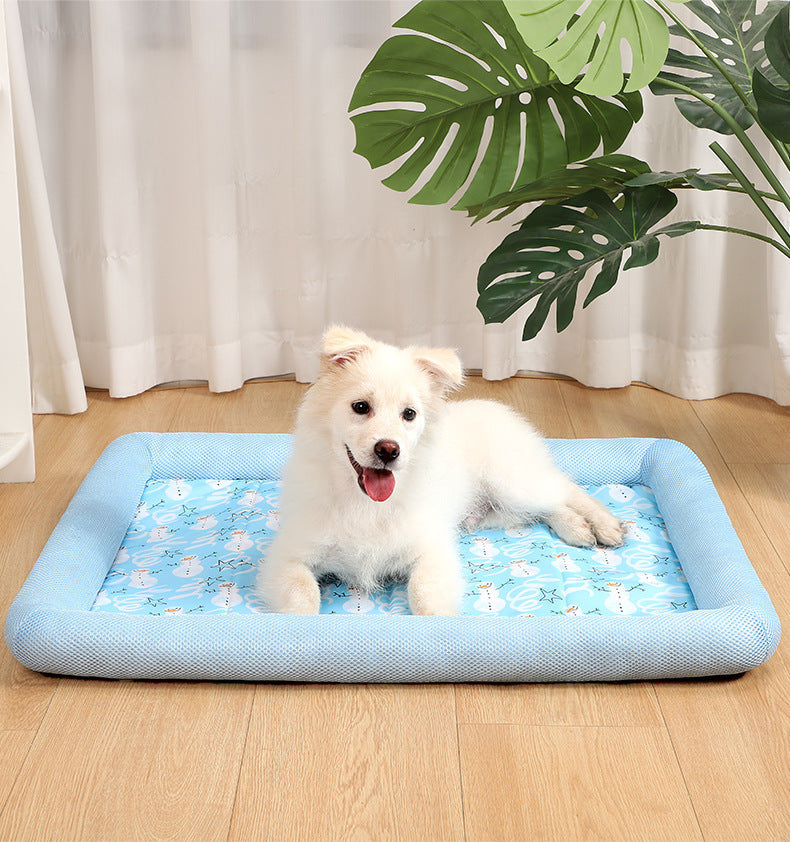 Universal AllSeason Pet Cool Nest Internet Celebrity Bed Mat for Small Medium Dogs Cats