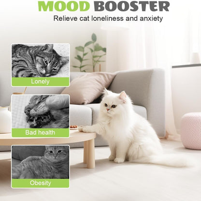 Smart Electric Caterpillar Teasing Light-Sensitive Cat Whack-A-Mole Toy