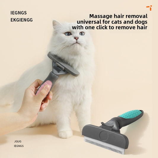 Pet Hair Removal Brush for Cats and Dogs