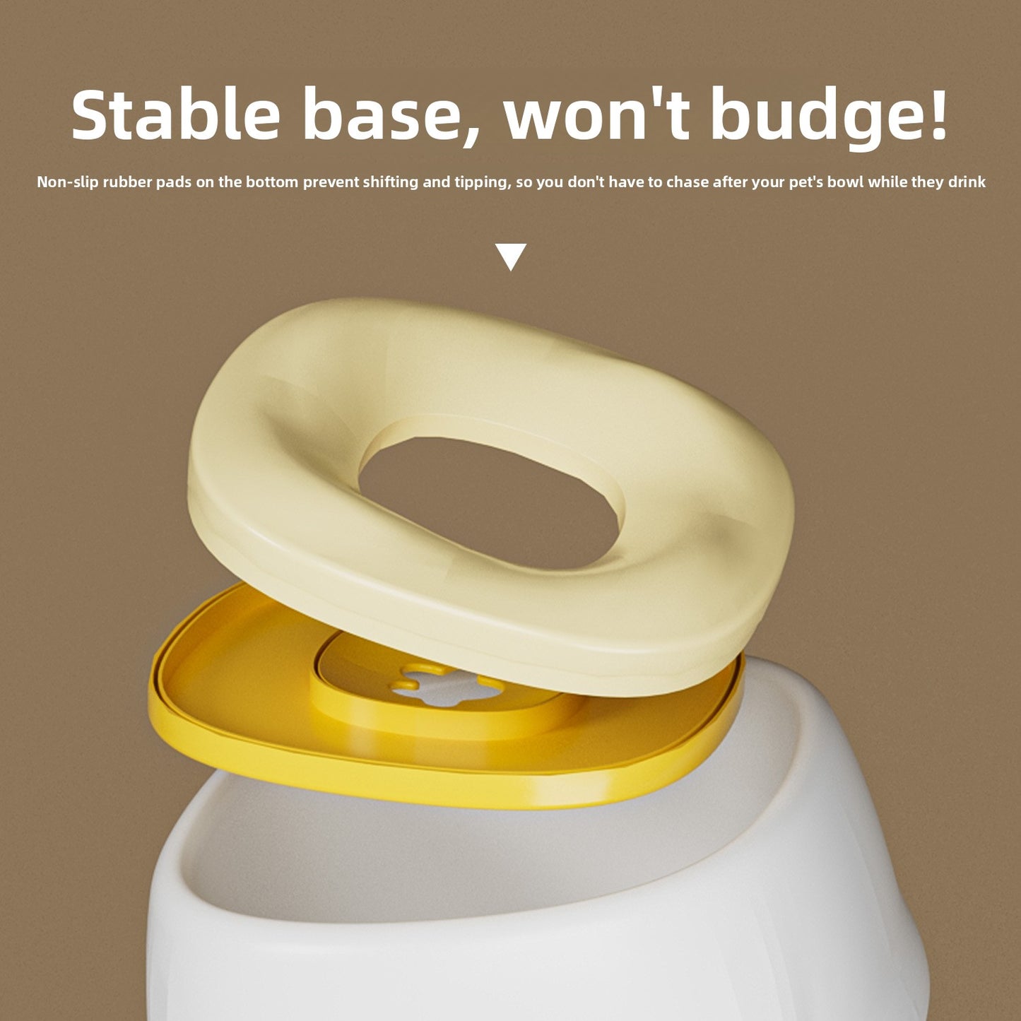 Floating Starfish Style Water Bowl Cat Drinking Equipment Anti Splash