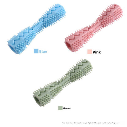 Pet Hexagonal Chew Stick Toy Durable Dog Cat Boredom Relief Supplies