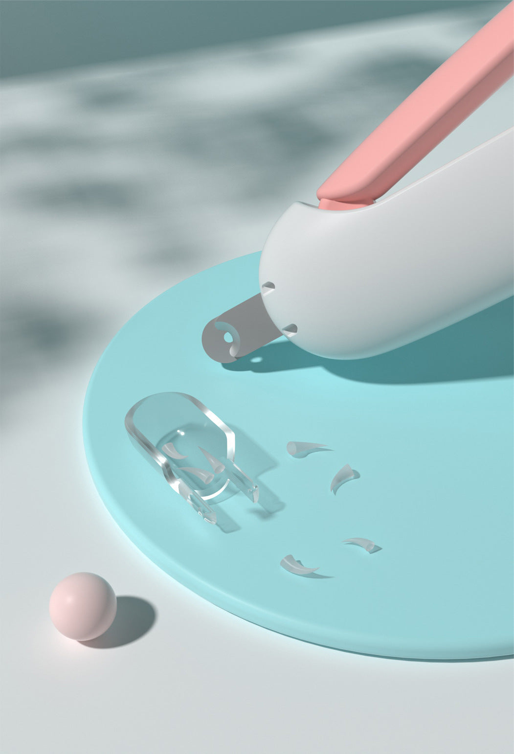 New Adjustable Round Hole Cat & Rabbit Pet Nail Clippers for Small Blind Pets