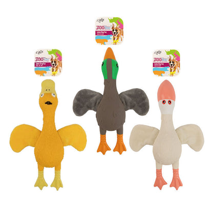 Cartoon French Bulldog Dog Sound Latex Chew Toy for Teeth Cleaning