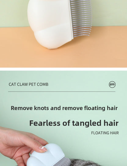 Pet Supplies New Style Shell Comb for Cat Grooming Massage