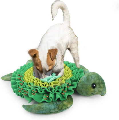 Turtle Design Pet Sniffing Mat for Safe Slow Feeding Small Medium Dogs