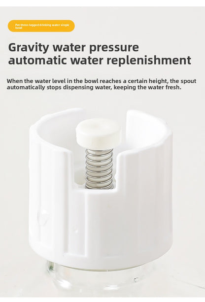Upgraded Automatic Pet Water Dispenser for Dogs Cats with Triple Filtration System and Quiet Pump Encourages Hydration