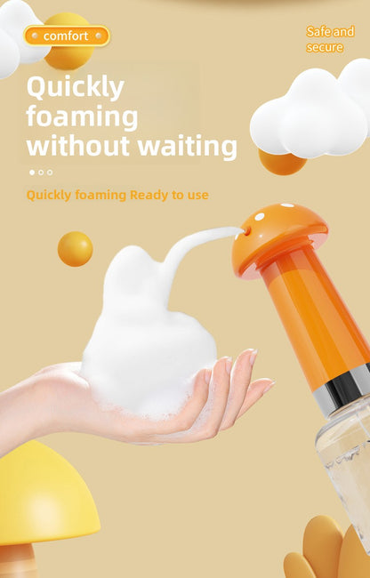 Automatic Pet Bubble Bath Machine One Click Foam Shower Gel Dispenser for Dogs Cats Gentle Cleaning and Fun Bath Time