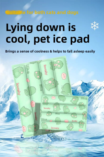 Dog Cat Summer Ice Mat Pet Cooling Sleeping Pad Nest Cooling Artifact