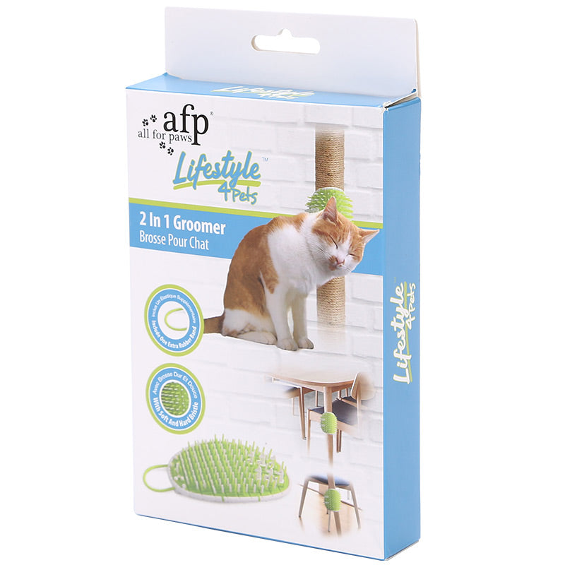 Cat Hair Removal: Dual-Function Scratcher and Comb Toy