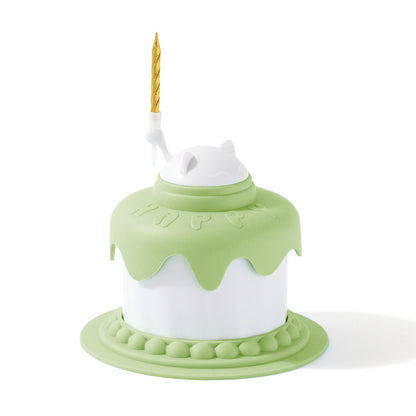 Pet Birthday Cake Ceremony Gift Dog Cat Photo Prop Multi-functional Pet Bowl