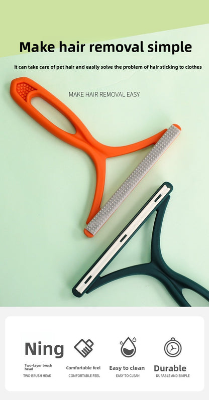 Pet Hair Scraper for Cat Dog Carpet Cleaner Magic Sticky Hair Remover Brush