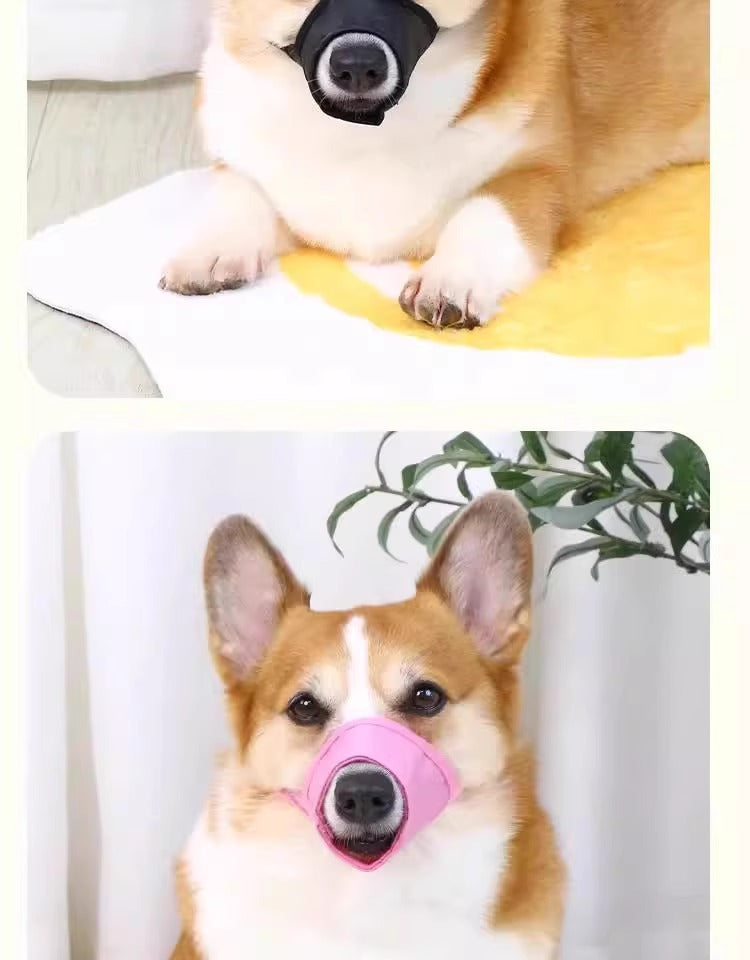 Effective Anti Bite Barking Dog Muzzle Fits Small Medium Large Dogs Teddy Golden Retriever