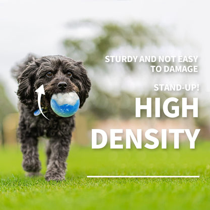 Dog Summer Refreshing Ice Ball Bone Soft Gel Chew Toy