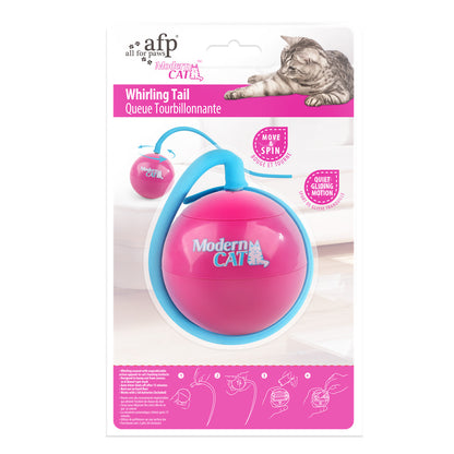 Automatic Electric Cat Toy with Irregular Sliding Magic Spinning Ball for Self-Entertainment