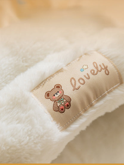 Dog House Pet Nest Closed Type Autumn Winter Cat Nest Two-tone Knitted Tent Nest Warm Round Nest Enclosed Dog House Pet