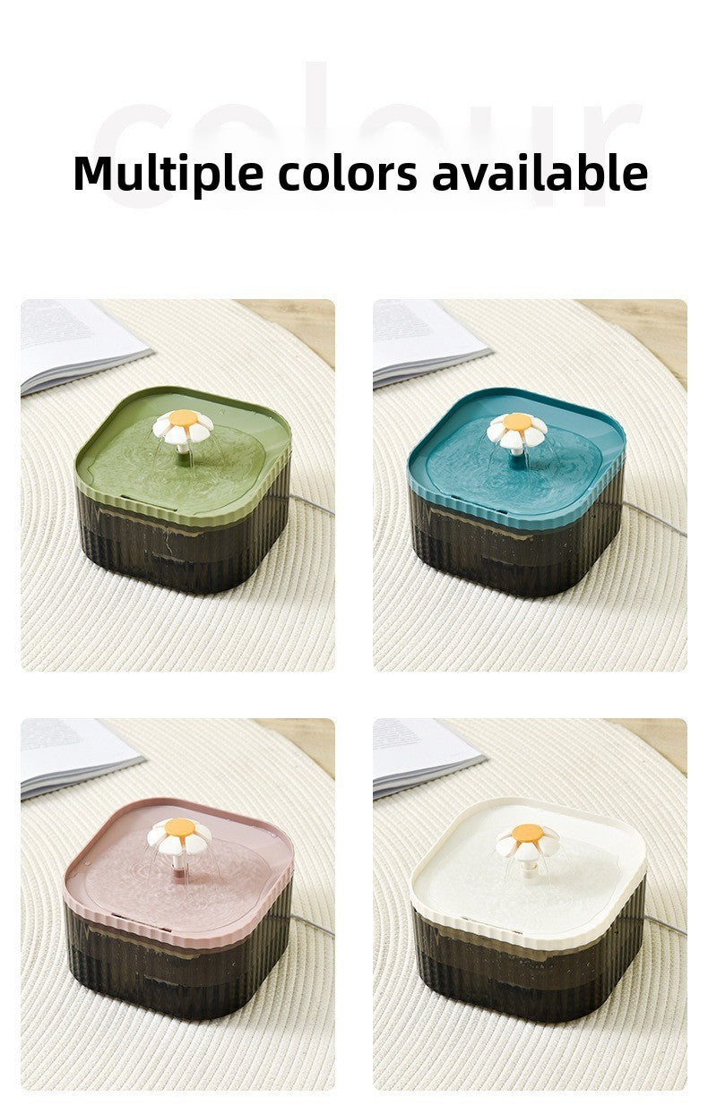 Cat Smart Plug In Water Dispenser Auto Flowing for Cats Dogs Universal Silent High Capacity