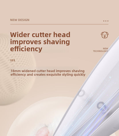 Pet All-in-One Hair Trimmer with Paw Grooming and Suction