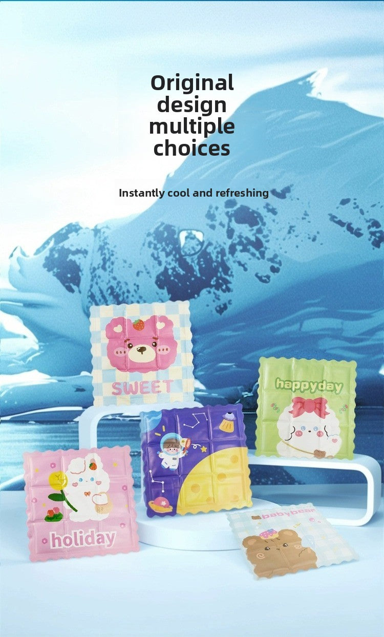 Pet Summer Heat Relief Ice Pillow No Water Needed Physical Cooling Artifact Pad