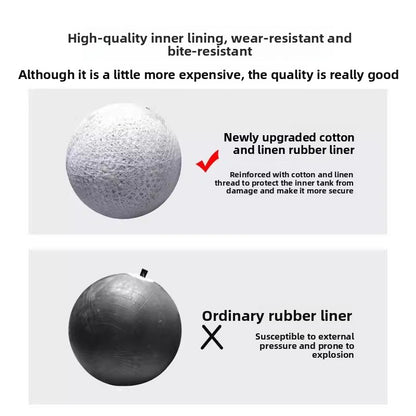 Durable Puppy Chew Football Interactive Toy for Small Large Corgi Dogs