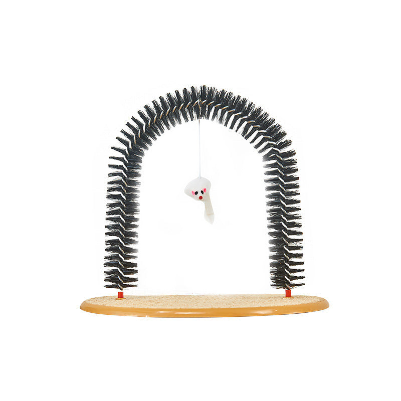 Pet Grooming Arch Scratcher Self-Entertainment Toy