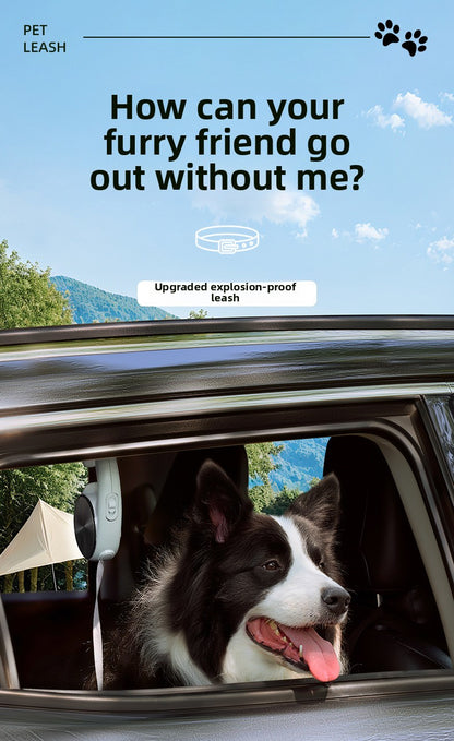 Retractable Dog Leash 16 FT Strong Nylon Rope with Anti Slip Handle Safety Lock for Medium Large Dogs and Cats Walking Running