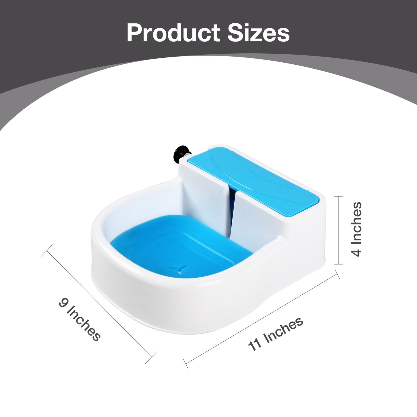 Automatic Step-on Water Feeder Large Capacity Pet Outdoor Dispenser