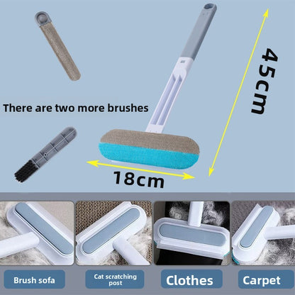 All in One Pet Hair Scraper Vacuum Cleaner for Cats Dogs Carpets