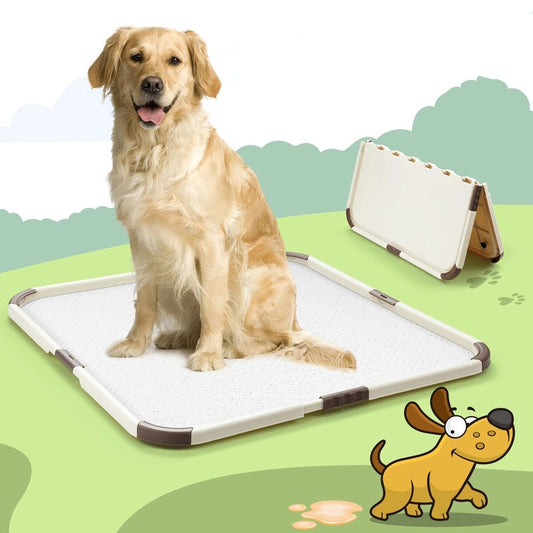 Extra Large Pet Toilet Portable Foldable Diaper Clip Dog Pee Dog Toilet Training Tray Pad