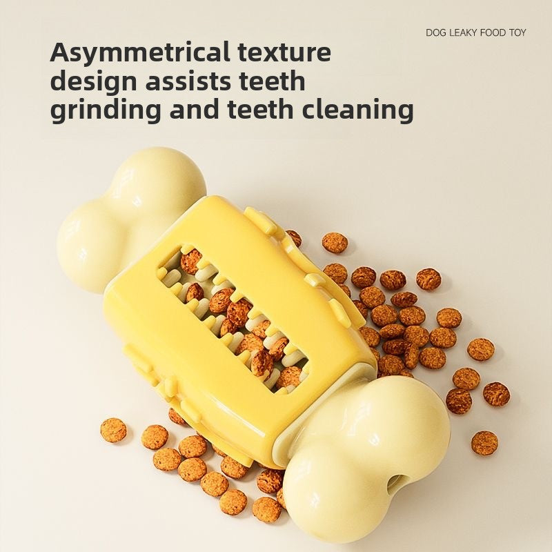 Dog Toy Sound Bone Treat Dispensing Chew Stick Durable Chew Toy Pet Supplies Dog Toothbrush