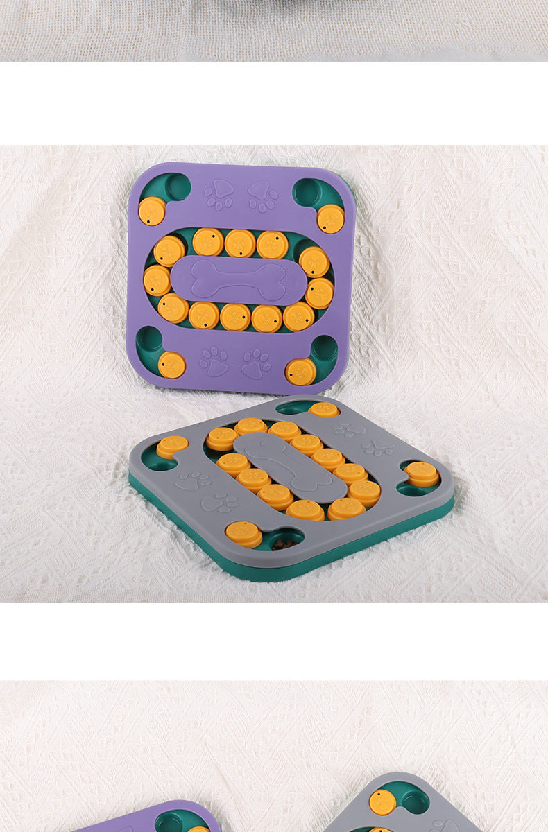 Pet Supplies New Dog Puzzle Foraging Toy Interactive Training Anti Boredom Fun