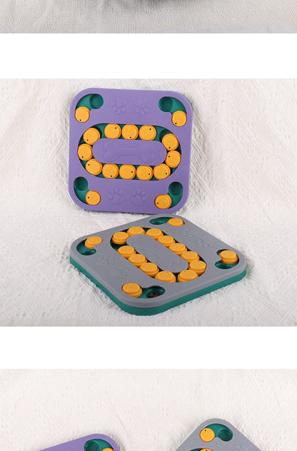 Pet Supplies New Dog Puzzle Foraging Toy Interactive Training Anti Boredom Fun