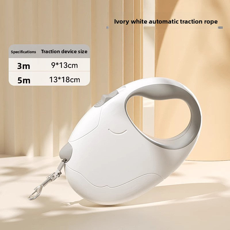 Automatic Retractable Dog Leash Heavy Duty Tangle Free Rope for Small Medium Dogs Walking Puppy Teddy Bichon Poodle Pet