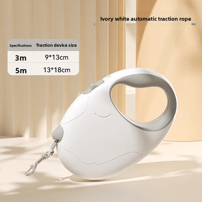 Automatic Retractable Dog Leash Heavy Duty Tangle Free Rope for Small Medium Dogs Walking Puppy Teddy Bichon Poodle Pet