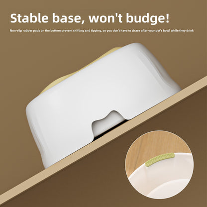 Floating Starfish Style Water Bowl Cat Drinking Equipment Anti Splash