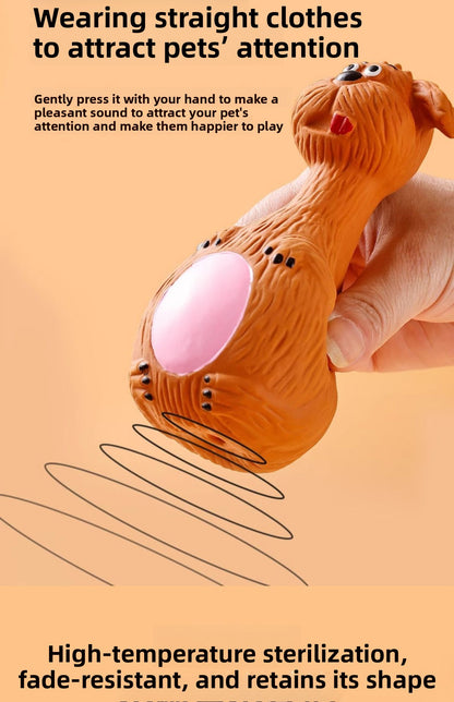 Pet Latex Squeaky Toys Direct Sale Durable Chew for Dogs