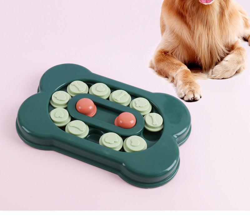 Pet Supplies Bone-Shaped Slow Feeder Intelligence Toy