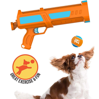 Handheld Launcher Ball Gun Dog Toy Interactive Training Ejection Ball Pet Toy Ball Machine Boredom Relief