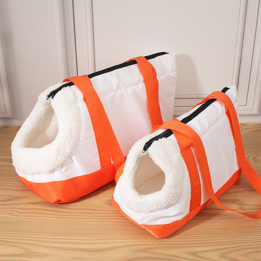 Portable Pet Carrier Bag for Small Dogs and Cats Outdoor Travel with Head Out Design All Season Comfort Shoulder Handbag
