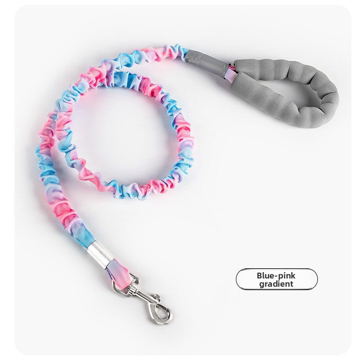 Elastic Rope Dog Leash Explosion Proof Anti Pull Pet Gear
