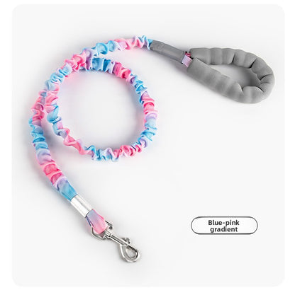 Elastic Rope Dog Leash Explosion Proof Anti Pull Pet Gear