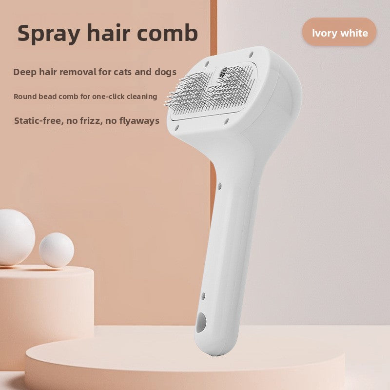 Pet Grooming Spray Comb for Cat Dog Hair Detangling Cleaning
