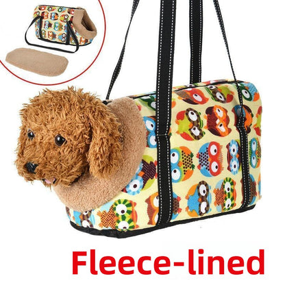 Portable Pet Carrier Bag for Small Dogs and Cats Outdoor Travel with Head Out Design All Season Comfort Shoulder Handbag