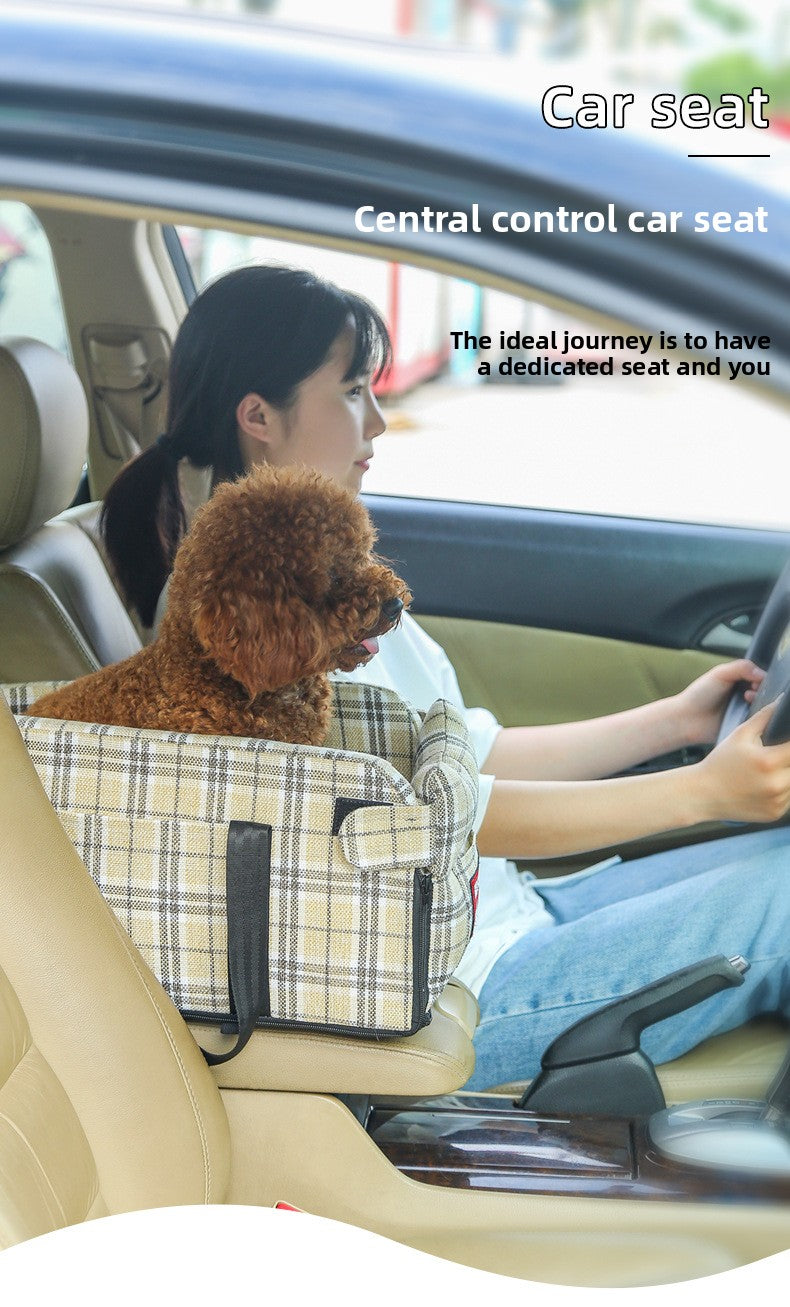 Universal Car Dog Bed for Pets All-Season Comfort Portable Pet Mat Multi-Functional Car Seat Protector Non-Slip Waterproof Easy Clean
