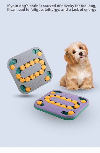 Pet Supplies New Dog Puzzle Foraging Toy Interactive Training Anti Boredom Fun